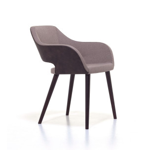 Кресло Club 2481 brown-beige/black (2481.229PO FNR008)